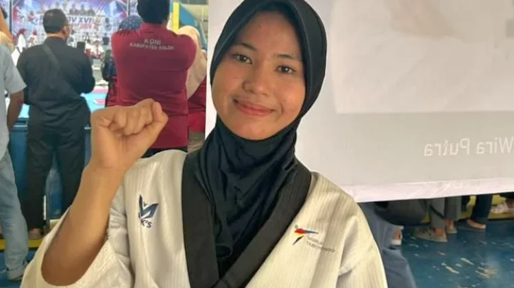 Atlet Taekwondo Bukittinggi Mila Dalyati Raih Medali Emas Poomsae Freestyle