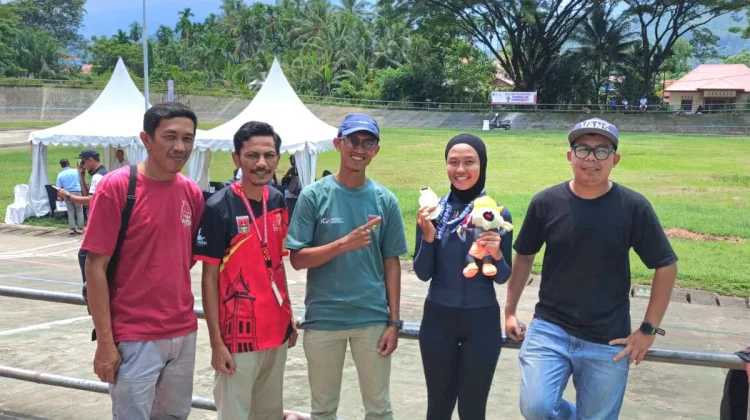 Perak Sprint 500 Putri, Railatul Khaira Harumkan Bukittinggi di Porprov XVI