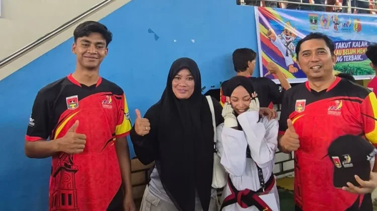 Zakiya Tambah Medali, Emas Taekwondo Bukittinggi Kembali Bergema Porprov XVI