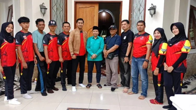 Syaiful Effendi Kobarkan Semangat Pergatsi Bukittinggi Buru Emas Porprov XVI