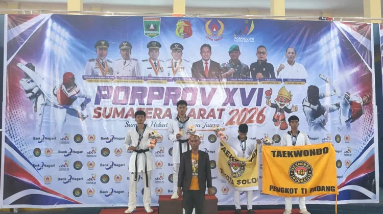 AFaez Al-Mahabbi Persembahkan Medali Perak TI Bukittinggi di Porprov XVI Sumbar
