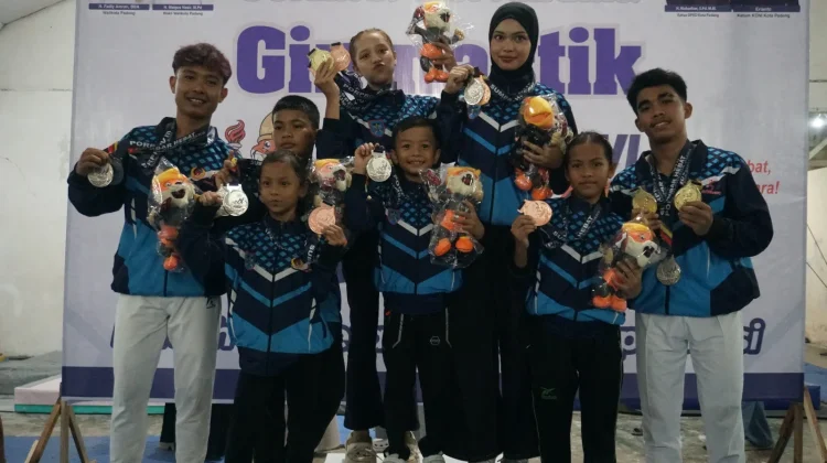 Cabor Senam Payakumbuh Borong Dua Emas di Porprov Sumbar 2026