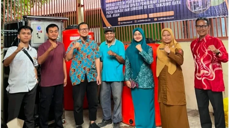 Pengabdian Dosen UNP, Menjernihkan Air, Menjaga Harapan Warga