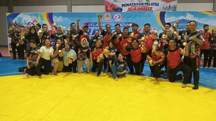 Sambo Bukittinggi Tembus Target, Borong 19 Medali Porprov XVI