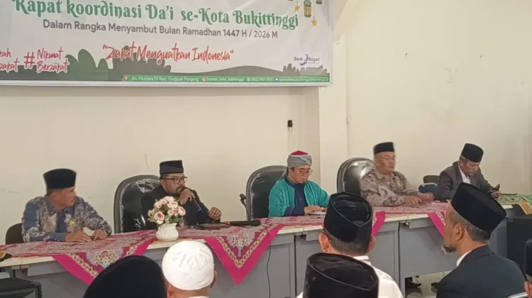 BAZNAS-Da'i Se-Kota Bukittinggi Gelar Rakor Peningkatan Literasi Zakat