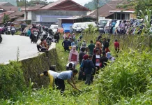 Gotong Royong Massal Sambut Ramadan di Padang Panjang