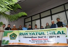 KakanKemenag Bukittinggi Pimpin Rukyatul Hilal 1447 H