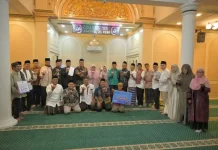 Tim Safari Ramadan Provinsi Sumatera Barat Kunjungi Masjid Al Faizin Baringin