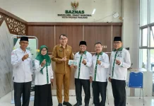 Baznas Padang Panjang Terima Zakat dari KPN Syariah Balaikota