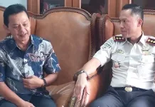 Kakanim Agam-PWI Sumbar Jalin Silaturahmi
