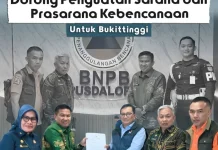 Pemko Bukittinggi Koordinasi dengan BNPB Perkuat Sarana Kebencanaan