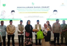 Baznas Padang Panjang Salurkan Bantuan Rp109 Juta