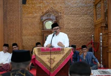 TSR 1 Bukittinggi Pimpinan Wako Ramlan Kunjungi Masjid Jami’ Mandiangin