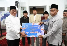 Tim Wako Bukittinggi Safari Ramadhan di Masjid Tablighiyah Garegeh