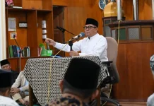 Safari Ramadhan, Wako Ramlan Sampaikan Progul Keagamaan di Masjid Jami' Tigo Baleh