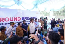 Pembangunan Sabo Dam di Tanah Datar Dimulai dengan Ground Breaking