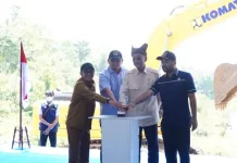 Ground Breaking Dilaksanakan, Sabo Dam Resmi Mulai Dibangun di Wilayah Tanah Datar
