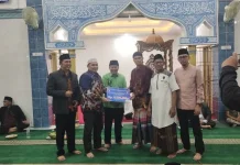 Mesjid Jamiak Aur Kuning di Kunjungi Safari Ramdhan