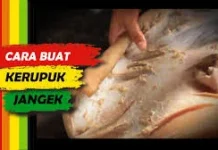 Proses Pengolahan Kerupuk Jangek