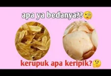 Perbedaan Kerupuk dengan Keripik
