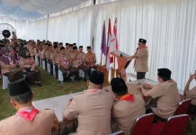 Eka Putra Dorong Pramuka Tanah Datar Kembali Aktif dan Berjaya