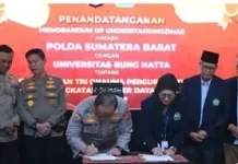 Polda Sumbar Dan Universitas Bung Hatta Jalin Kerjasama Di Bidang Pendidikan