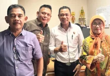 Sambangi Polres Bekasi, Bobby Chan Bahas Kasus Ermanto