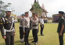Pastikan Idulfitri Aman, Polres Padang  Panjang Gelar Apel Pasukan