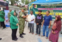 Panglima TNI Buka Bazar Murah 1447 H, Makodim 0304/Agam Ikut Berbagi