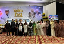 Hadiri Yatim Fest, Ketua TP PKK Serahkan Bantuan untuk Anak Yatim