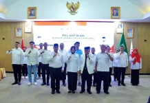 Ketua PMI Sumbar Lantik Pengurus PMI Padang Panjang Periode 2026–2029
