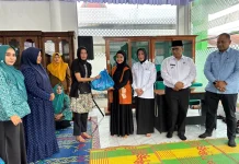 TP PKK Salurkan Bantuan Sembako bagi Warga Kurang Mampu