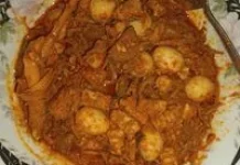 Sambalado Tanak Jariang dengan bahan yang mudah didapat