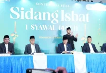 Pemerintah Tetapkan 1 Syawal Bertepatan 21 Maret 2026