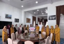 Terima Bantuan dari Kerabat Kesultanan Pagaruyung dan Bundo Kanduang Jambi untuk