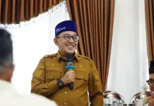 Berbuka Bersama dengan Rekan Media, Bupati Eka Putra Sampaikan Terima Kasih