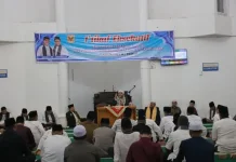 Pejabat Pemkab Tanah Datar Ikuti iktikaf di Masjid Nurul Amin Pagaruyung