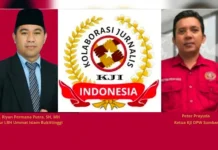 Bela Wartawan, Ketua KJI Apresiasi Riyan dan LBH Ummst Islam Bukittinggi
