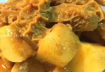 Masakan Khas Minangkabau, Gulai Babat campur Kentang