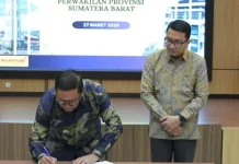 Wali Kota Bukittinggi Serahkan Laporan Keuangan 2025 ke BPK RI