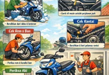 Tips Perawatan Motor Pasca Lebaran agar Tetap Prima