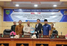 Wali Kota Hendri Arnis Sampaikan LKPJ 2025, Soroti Bencana dan Capaian Pembangunan