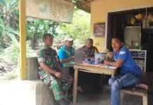 Babinsa dan Bhabinkamtibmas Pariaman Jalin Silaturahmi dengan Warga Binaan!