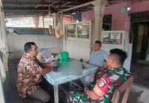 Babinsa 01/Pariaman Tingkatkan Sinergitas dengan Kepala Desa dan Masyarakat!