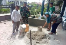 Babinsa Koramil 05/Harau Pererat Silaturahmi dan Jaga Kamtibmas Warga