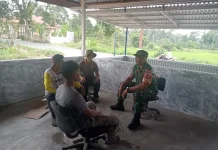 Babinsa Koramil 07/Kapur IX Ajak Warga Waspada Narkoba