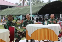 Kodim 0306/50 Kota Ikuti Vicon Bazar Ramadhan 1447 H Sangat Sukses Sekali