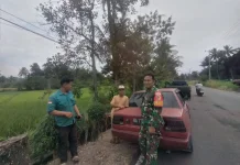 Babinsa Koramil 03/Suliki Laksanakan Komsos Bersama Warga Sangat Sukses Sekali