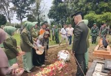 Penghormatan Terakhir, Dandim Pimpin Upacara Pemakaman Militer Sangat Sukses