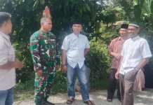 Babinsa Koramil 01/Payakumbuh Laksanakan Komsos Bersama Warga Sangat Sukses